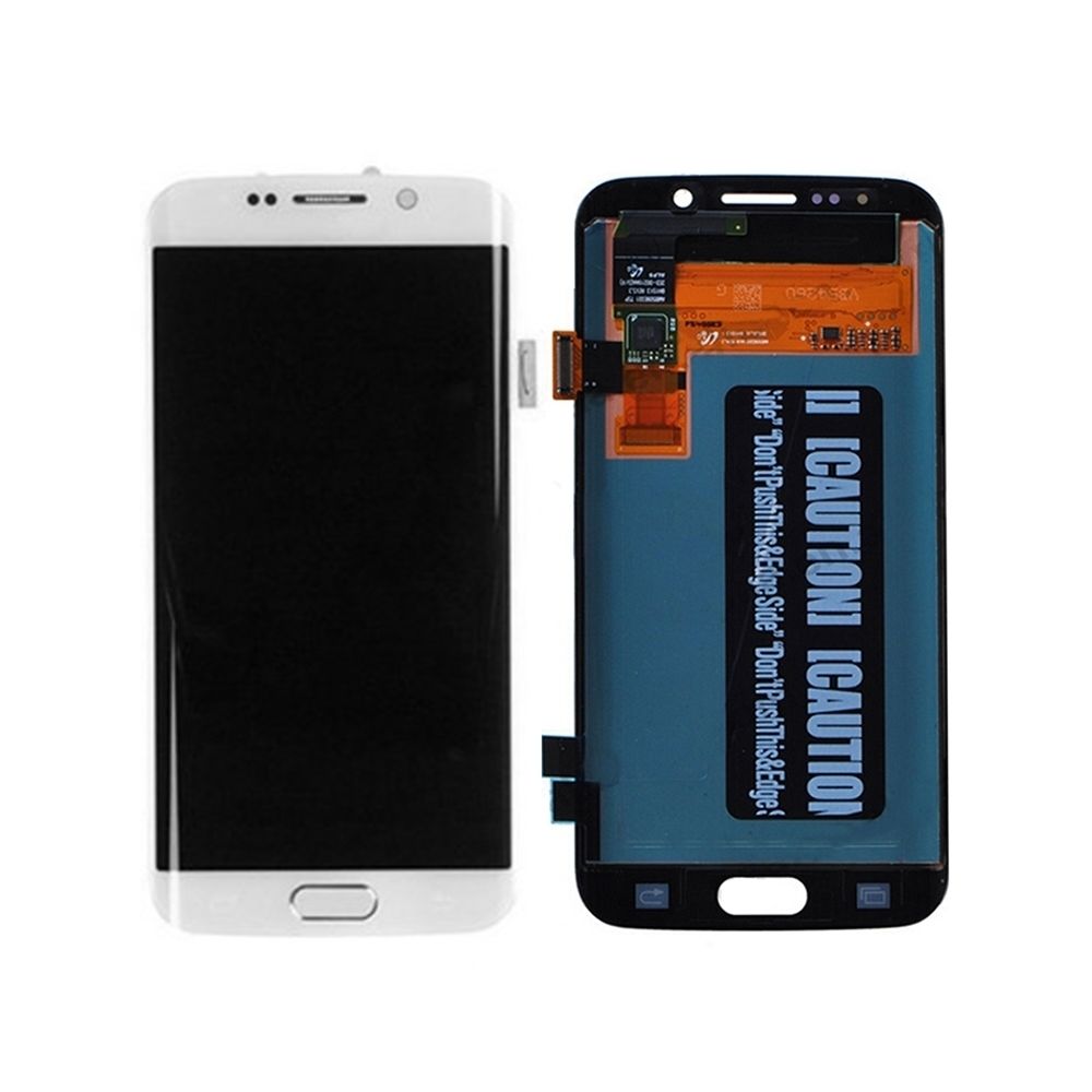 Wewoo - Pour Samsung Galaxy S6 Edge blanc / G925 pièce détachée LCD Affichage + Écran Tactile Digitizer Assemblée Remplacement - Autres accessoires smartphone