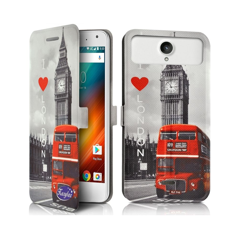 Karylax - Etui de Protection Motif ZA05 (Ref.3-A) pour Smartphone Orange Rise 52 - Autres accessoires smartphone