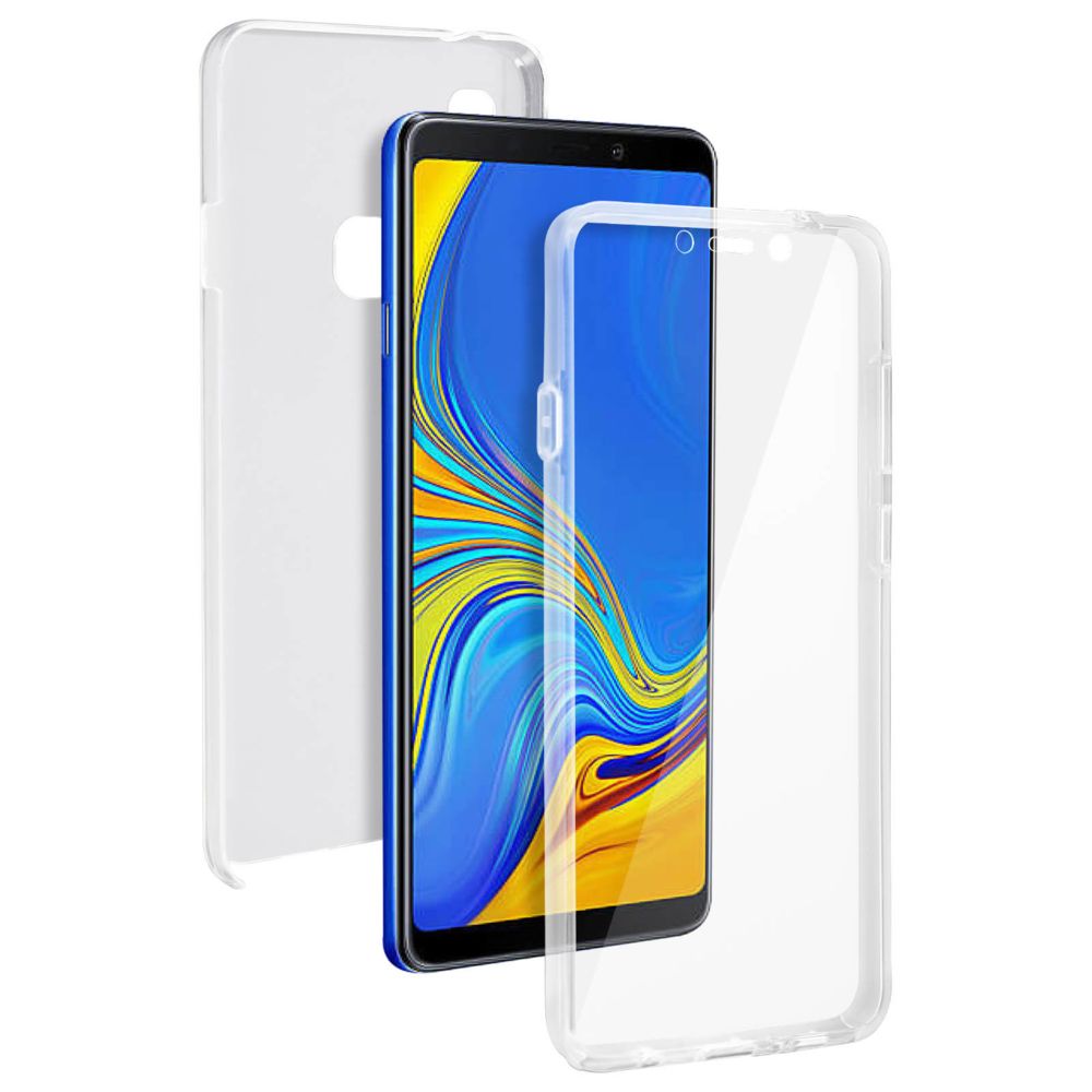 Avizar - Coque Samsung Galaxy A9 2018 Protection Avant/Arrière Antichoc Transparent - Coque, étui smartphone