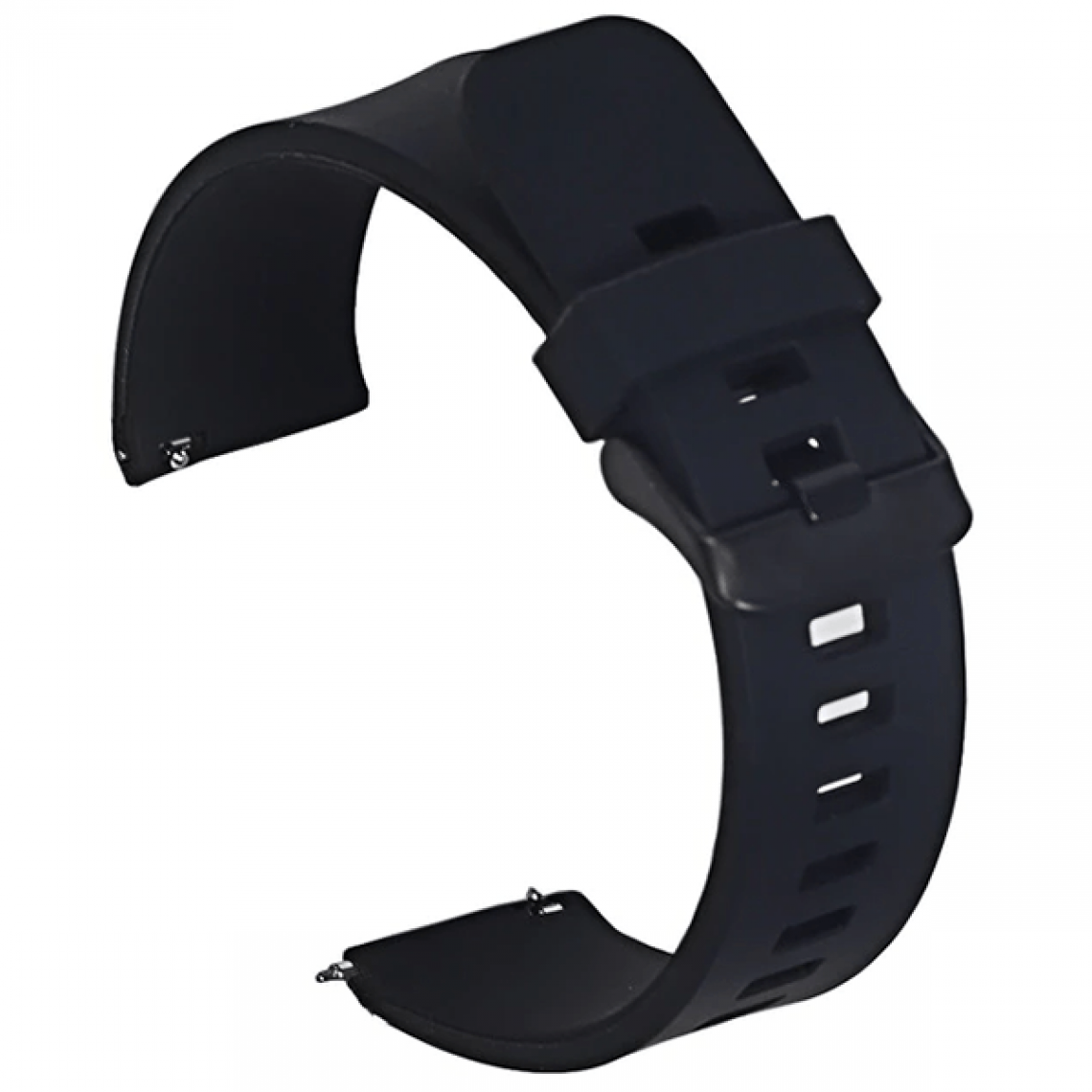 Phonecare - Bracelet en Silicone Souple Avec Boucle pour Garmin Fenix ââ6S Sapphire - 42mm - Noir - Autres accessoires smartphone