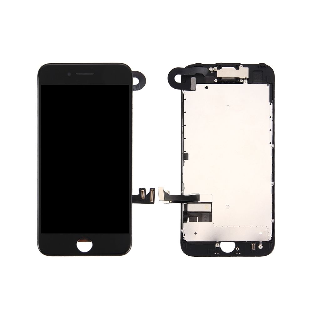 Wewoo - Pour iPhone 7 caméra frontale noir + LCD + cadre + pavé tactile Assembleur de numériseur pièce détachée 4 en 1 - Autres accessoires smartphone