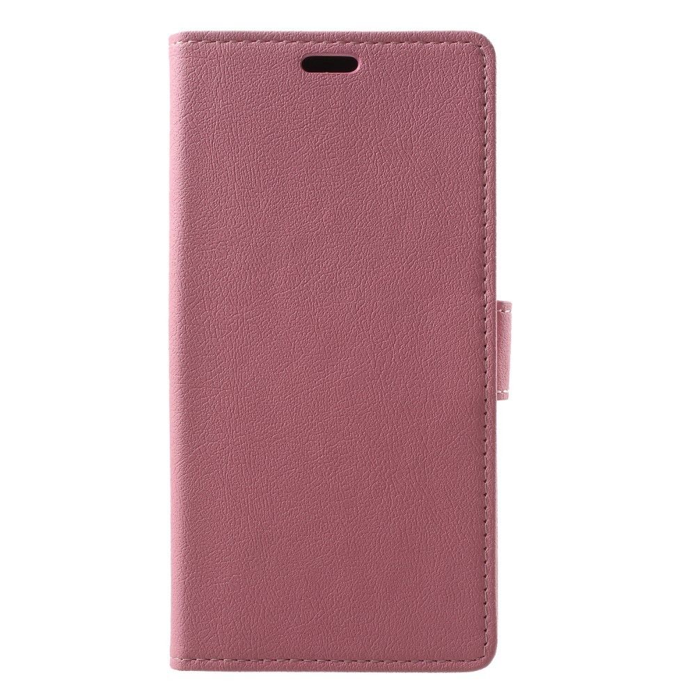 marque generique - Etui en PU couleur rose pour votre Samsung Galaxy A6 Plus (2018) - Autres accessoires smartphone