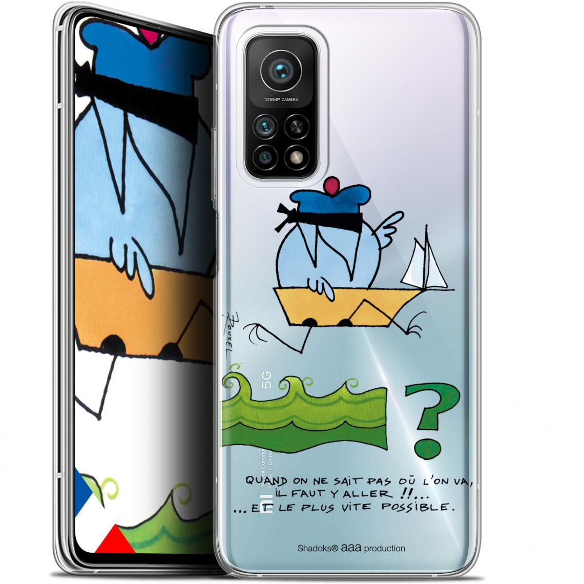 Caseink - Coque Pour Xiaomi Mi 10T / 10T Pro 5G (6.67 ) [Gel HD Collection Les Shadoks ? Design Il Faut Y Aller !! - Souple - Ultra Fin - Imprimé en France] - Coque, étui smartphone