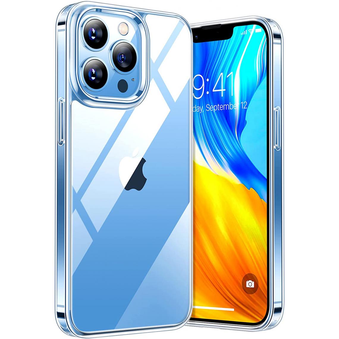 Xeptio - Apple iPhone 13 PRO MAX 5G coque tpu transparente - Coque, étui smartphone