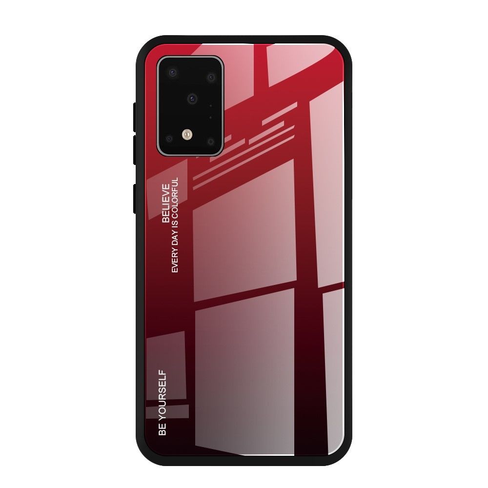 marque generique - Coque en TPU hybride de couleur dégradé rouge pour votre Samsung Galaxy S11 Plus - Coque, étui smartphone