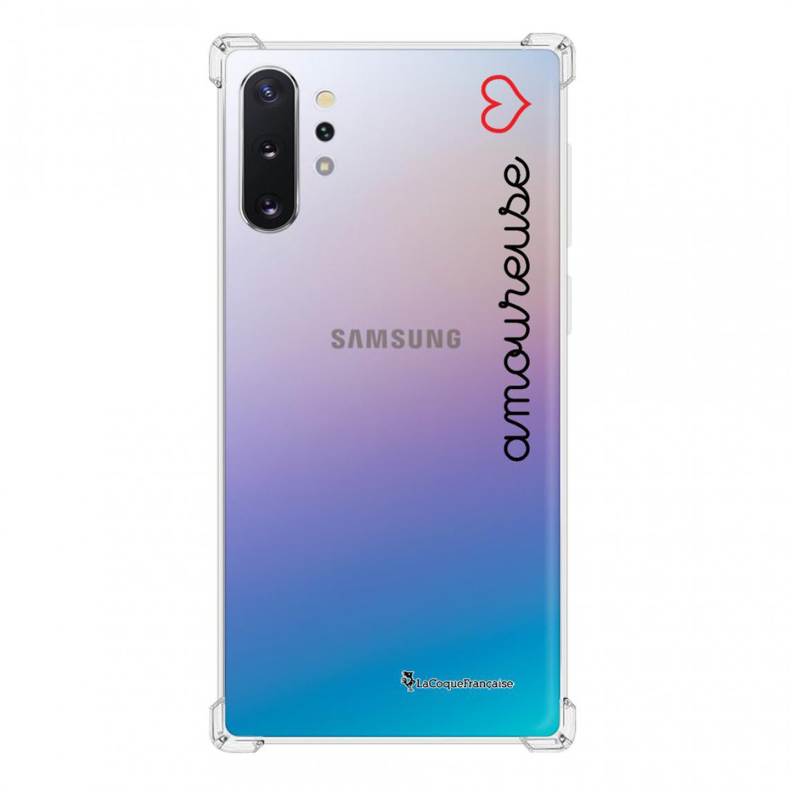 La Coque Francaise - Coque Samsung Galaxy Note 10 Plus silicone anti-choc souple angles renforcés transparente - Coque, étui smartphone