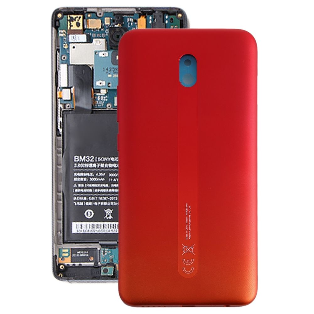 Wewoo - Coque Cache arrière de batterie pour Xiaomi Redmi 8A / Redmi 8 rouge - Coque, étui smartphone