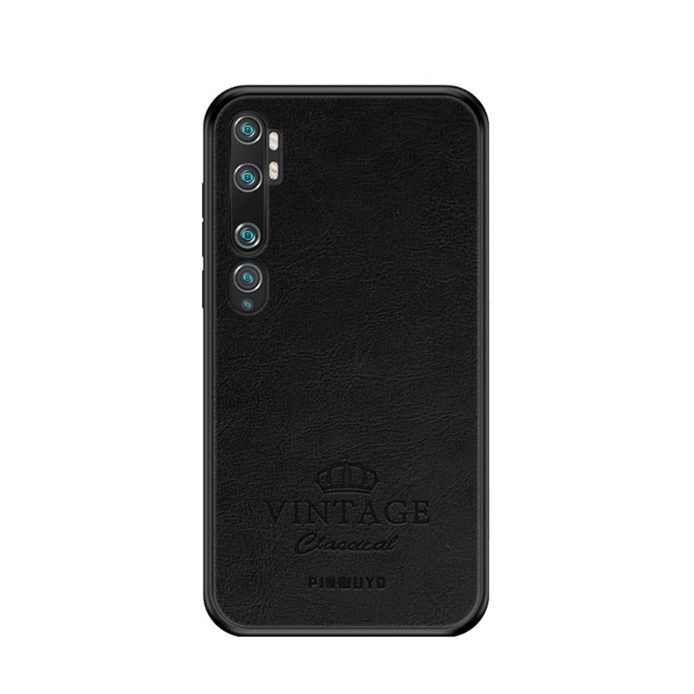 Generic - Coque en TPU + PU noir pour Xiaomi Mi CC9 Pro/Mi Note 10 - Coque, étui smartphone