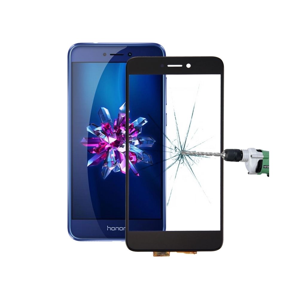 Wewoo - Pièce détachée pour Huawei P8 lite noir 2017 écran tactile (seul sans le LCD) Digitizer Assemblée - Autres accessoires smartphone