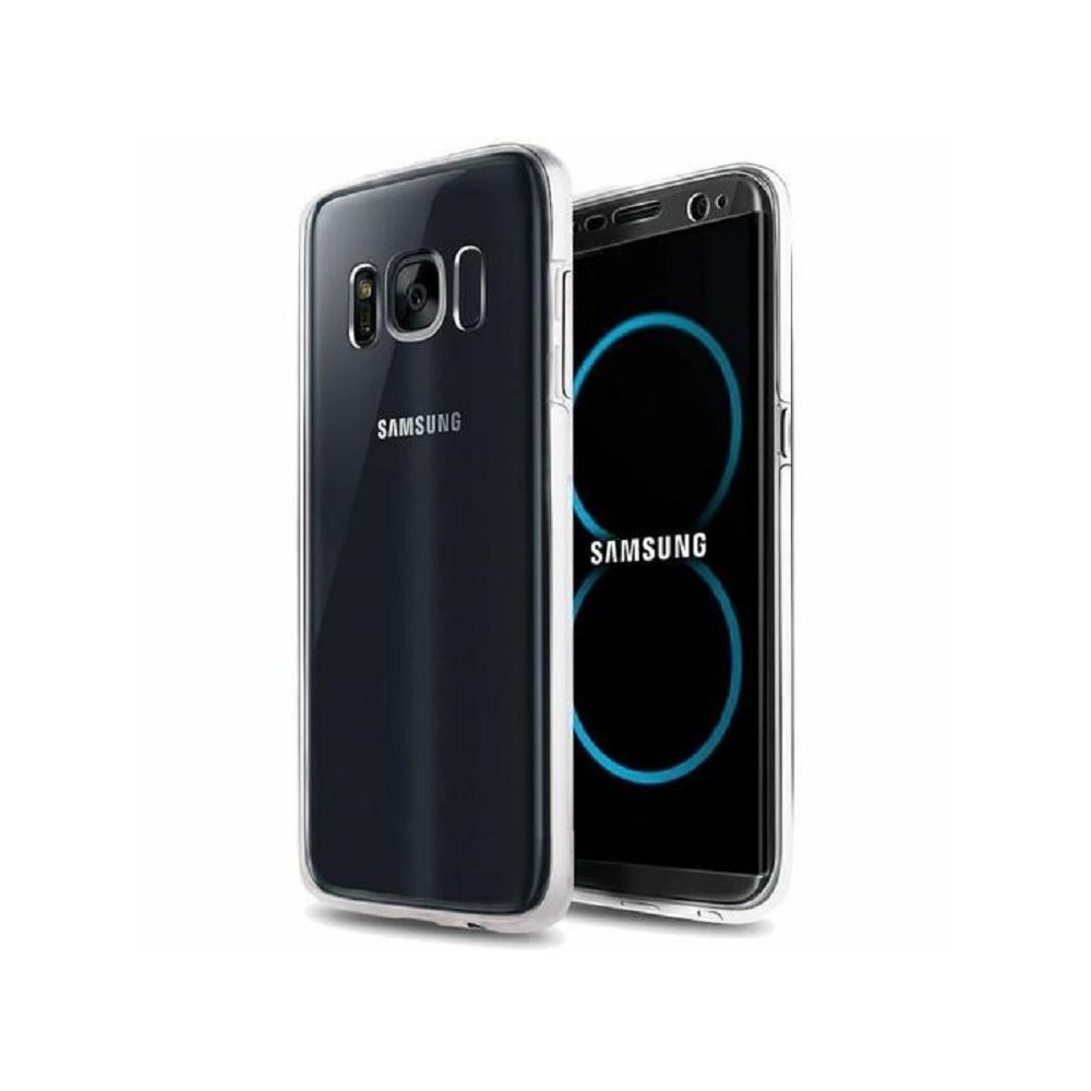marque generique - Samsung Galaxy S8, Coque Silicone Integrale Transparente Ultra Slim Clair - Coque, étui smartphone