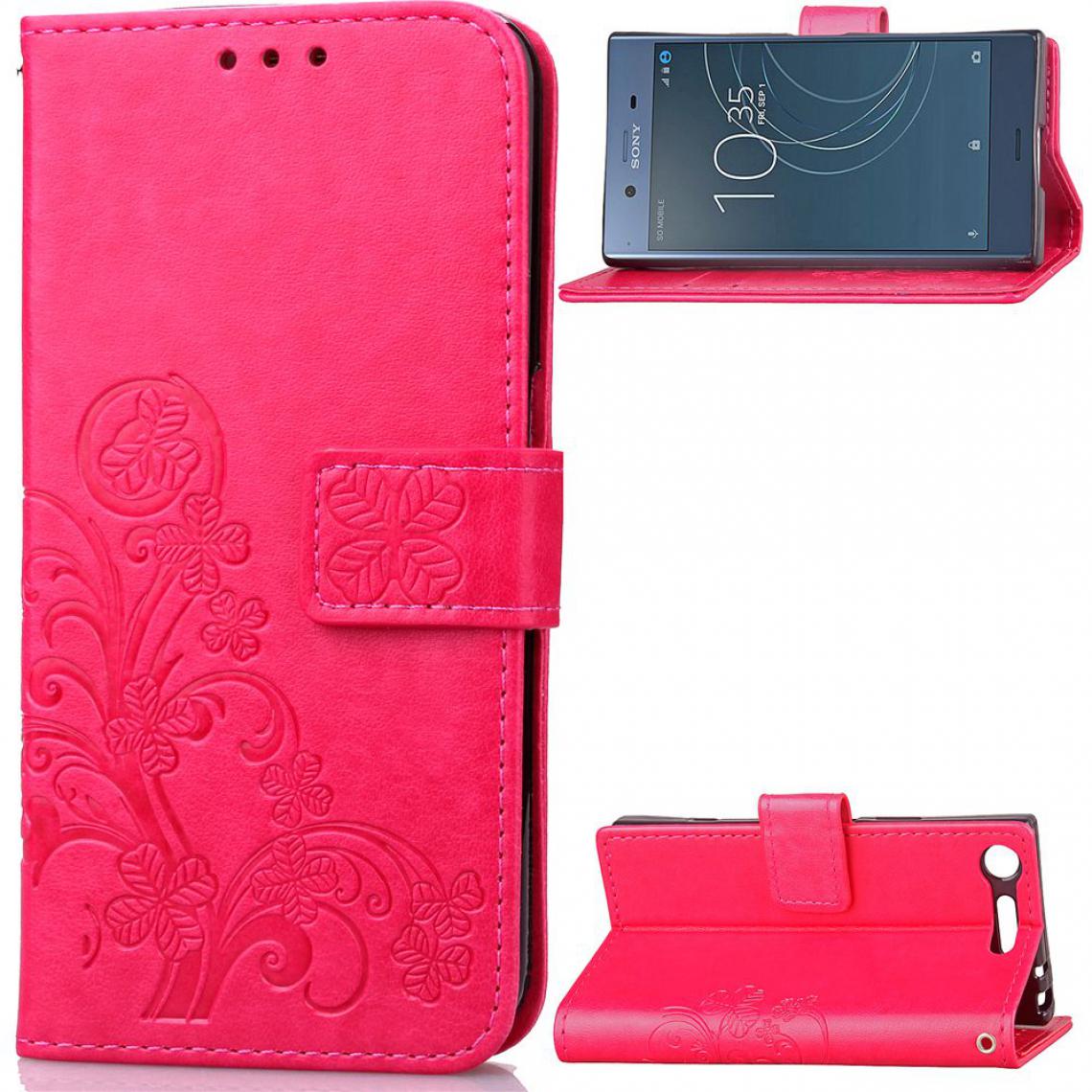 OtterBox - Sony Xperia XZ1 Housse Etui Coque de protection type portefeuille (lys) [rose] - Coque, étui smartphone