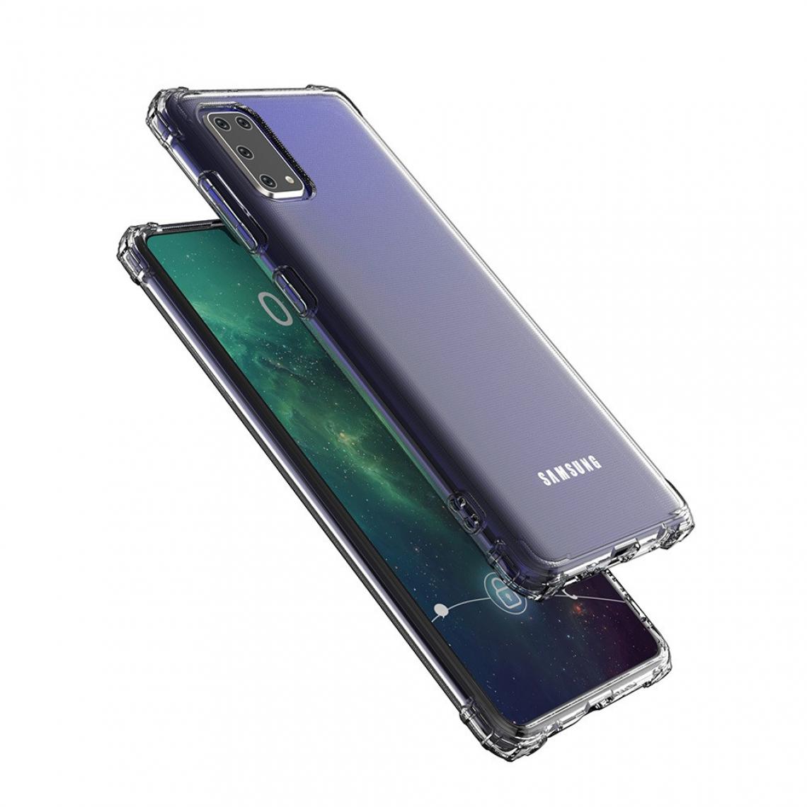 Shot - Coque Silicone Anti-Chocs pour "SAMSUNG Galaxy A41" Transparente Protection Gel Souple (TRANSPARENT) - Coque, étui smartphone