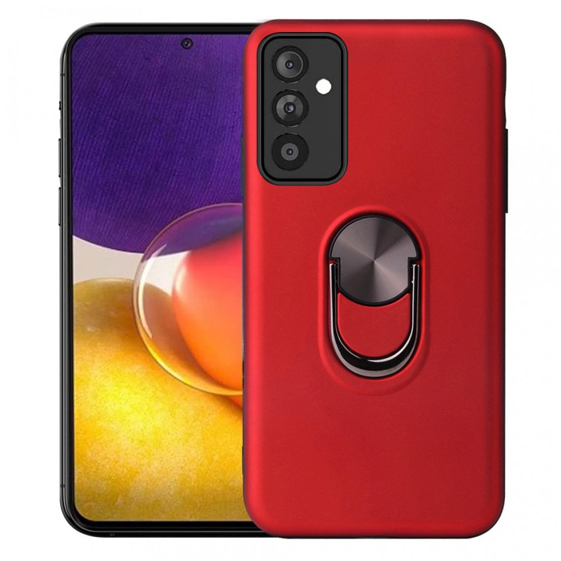 Other - Coque en TPU Combo hybride 2 en 1 avec béquille rouge pour votre Samsung Galaxy A82 5G - Coque, étui smartphone