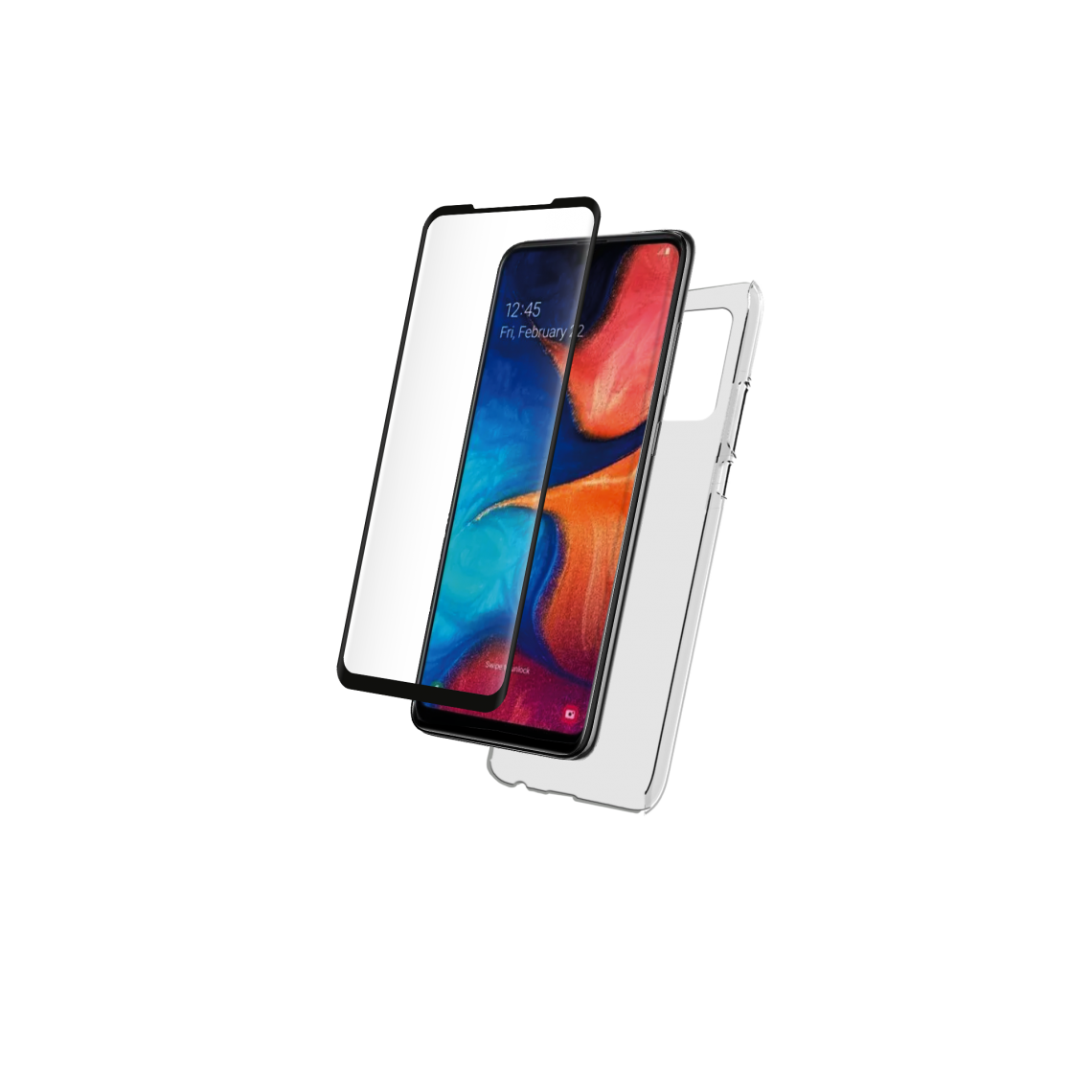 Bigben Connected - Pack Coque souple Noire + Protège-écran 2.5D en Verre trempé pour G A31 Samsung Bigben - Autres accessoires smartphone