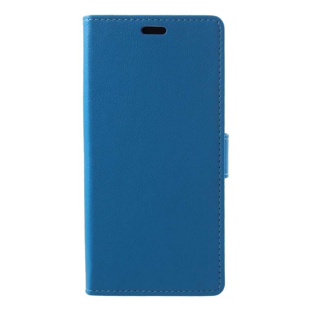 marque generique - Etui en PU en bleu pour votre Samsung Galaxy J8 (2018) - Autres accessoires smartphone