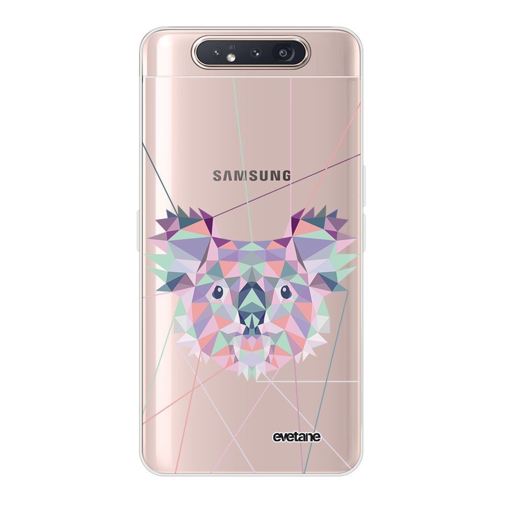 Evetane - Coque Samsung Galaxy A80 360 intégrale transparente Koala outline Ecriture Tendance Design Evetane. - Coque, étui smartphone