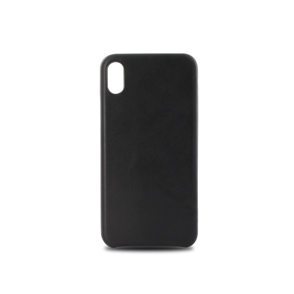 Mooov - Coque cuir PU pour iphone XS Max noir - Autres accessoires smartphone