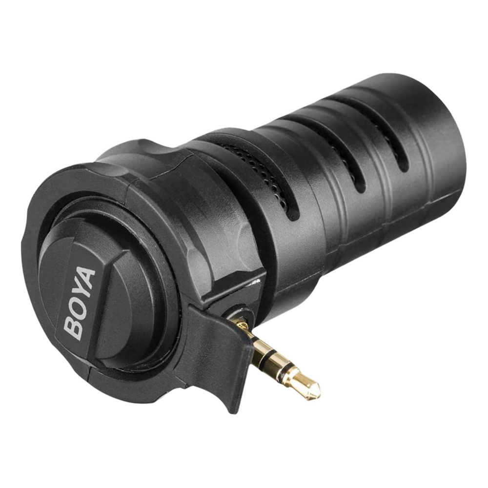 Boya - Microphone Jack 3.5mm Enregistrement Audio Plug and Play BY-A7H Boya Noir - Autres accessoires smartphone