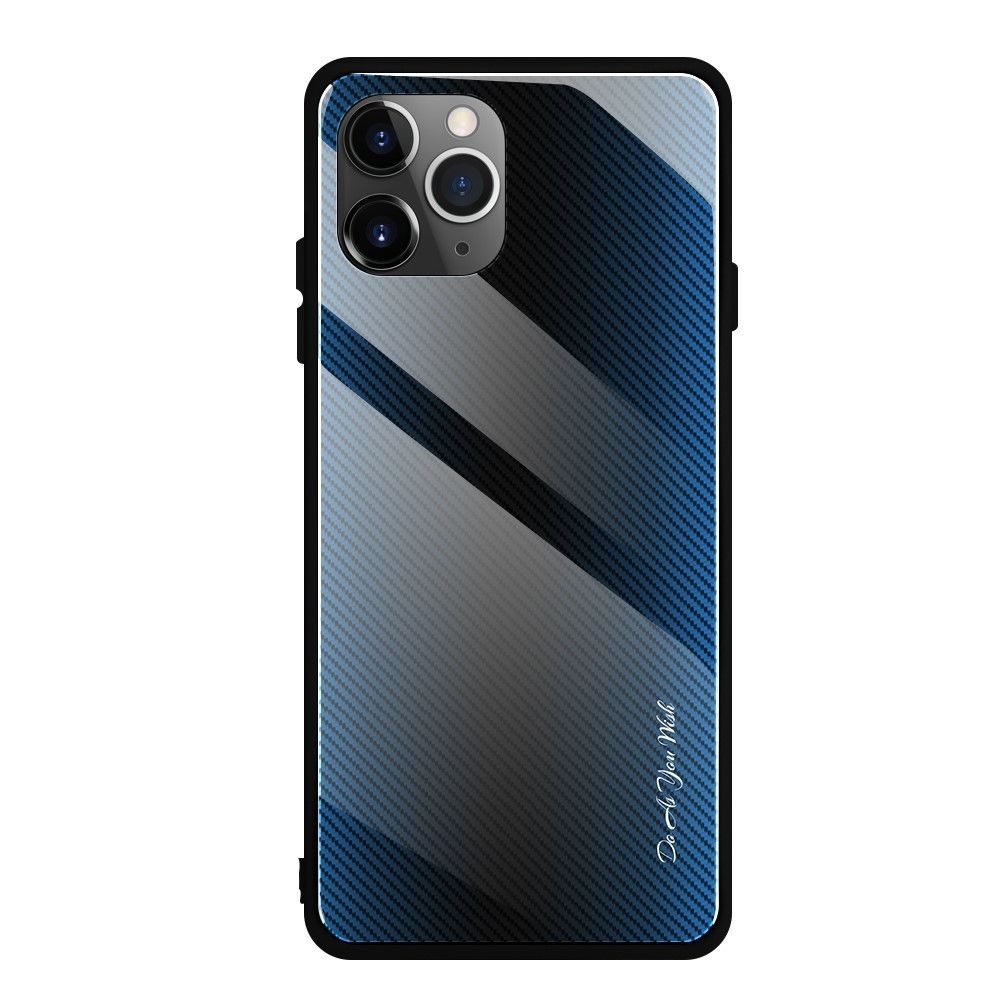 marque generique - Coque en TPU bord dégradé souple bleu clair pour votre Apple iPhone 11 6.1 pouces (2019) - Coque, étui smartphone