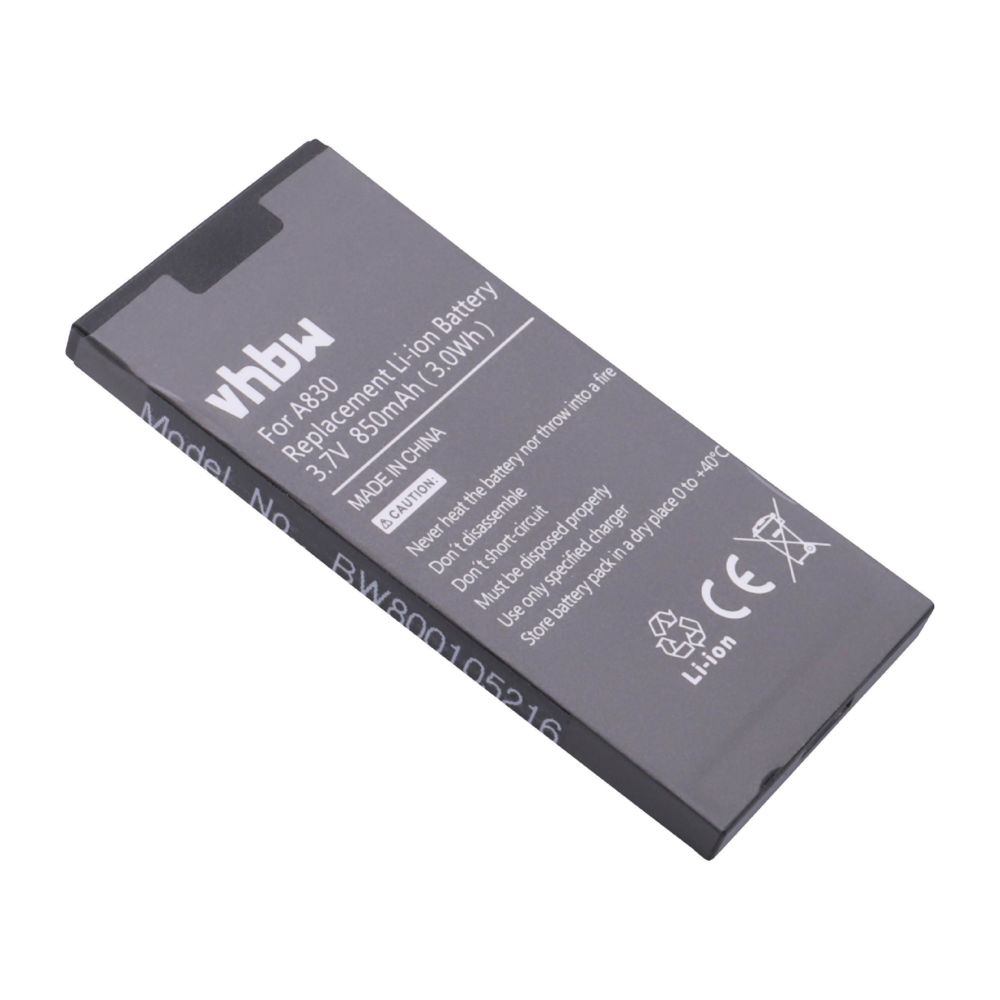 Vhbw - vhbw Batterie 850mAh (3.7V) pour smartphone Motorola A830, A835, A920, A925 comme Motorola SNN5639. - Batterie téléphone