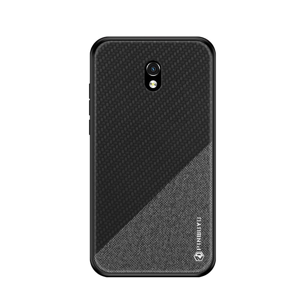 marque generique - Coque en TPU + PU combo noir pour votre Xiaomi Redmi 8A - Coque, étui smartphone