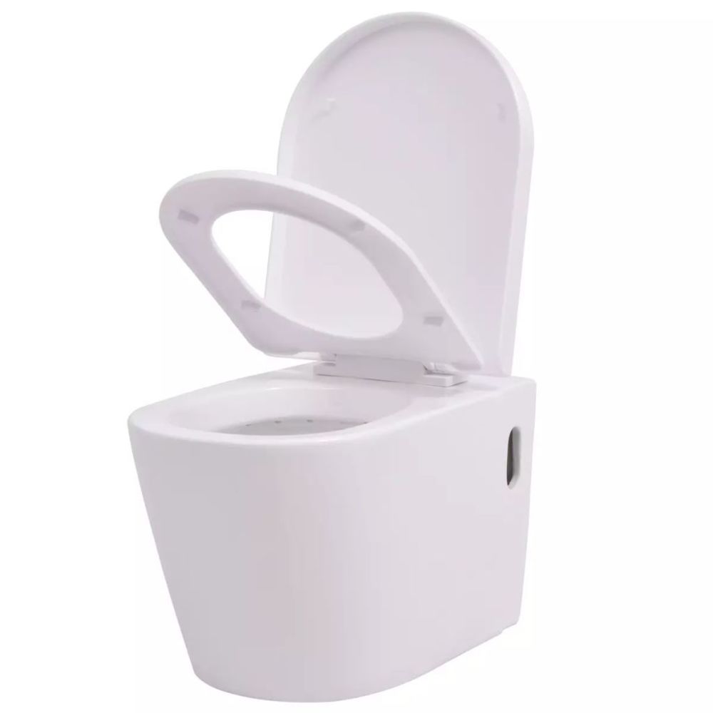 marque generique - Icaverne - Toilettes selection Toilette murale Céramique Blanc - WC