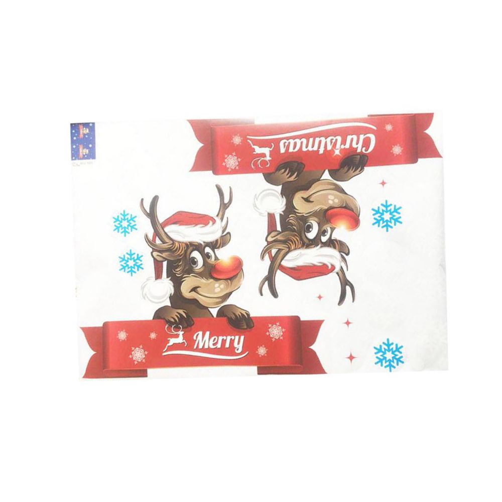marque generique - Autocollant de Noël cadeau Stickers de Noël - Décor carrelage mural