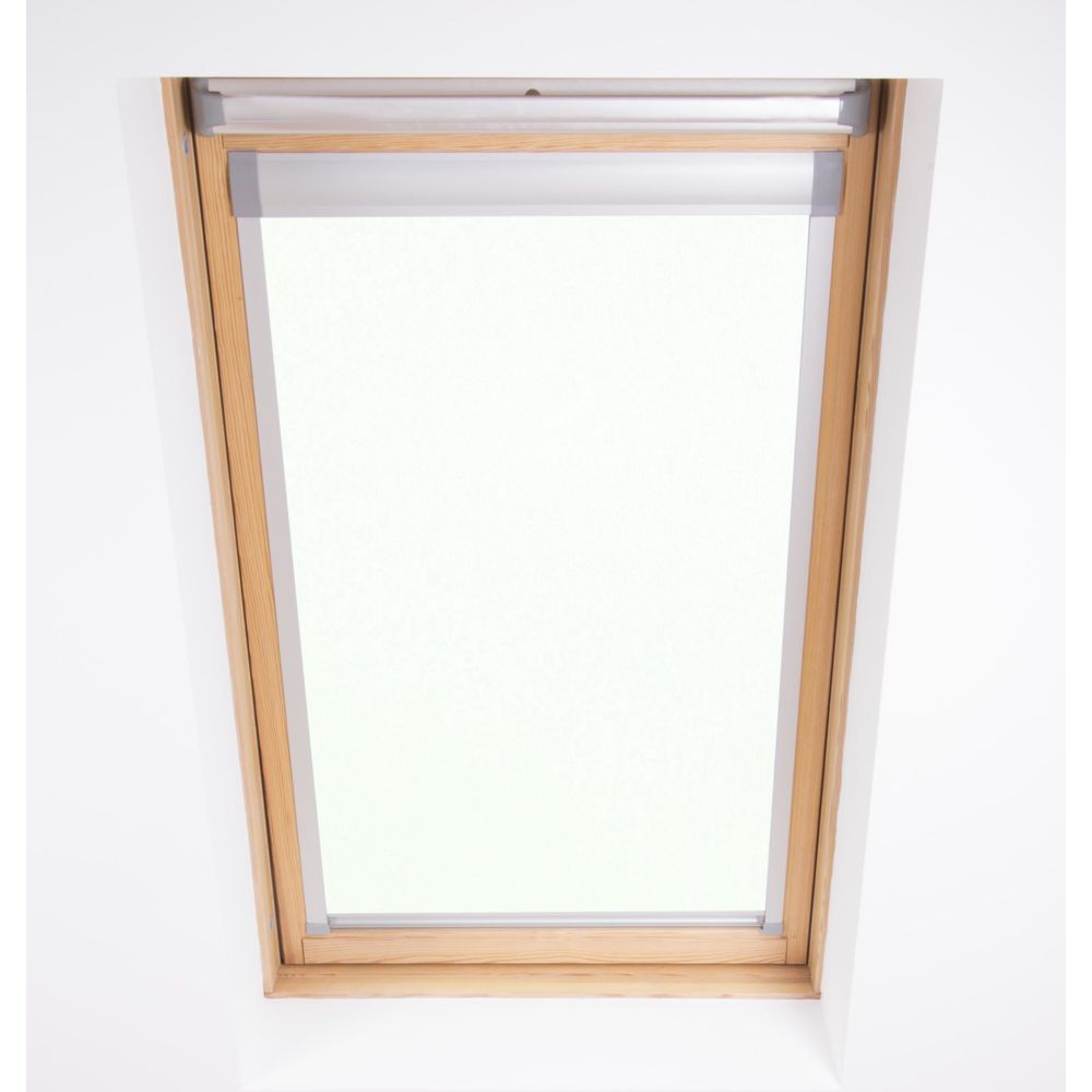 Bloc Blinds - Store opaque pour l'ajustement des fenêtres de toit Velux, M08, PVC Beige - Store compatible Velux