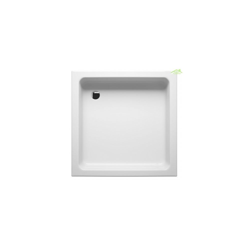 Riho - Receveur de douche acrylique carré RIHO SATURNUS 90x90x15,5 cm - Sans siphon - Receveur de douche