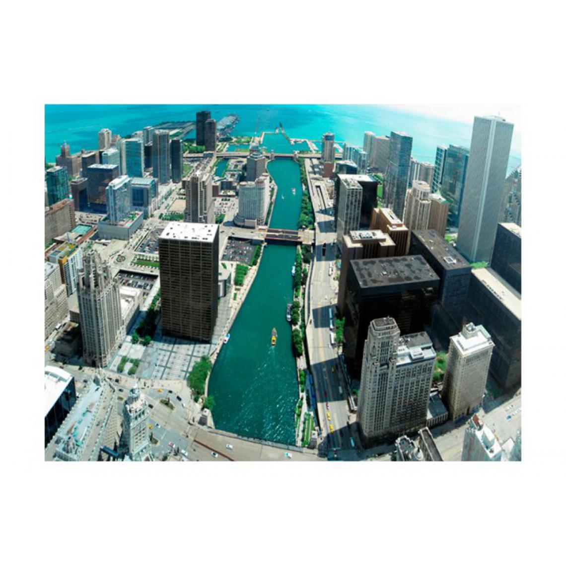 Artgeist - Papier peint - Architecture urbaine de Chicago .Taille : 200x154 - Papier peint