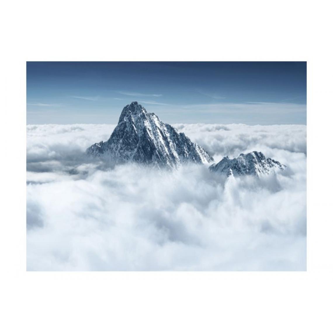 Artgeist - Papier peint - Montagne entourée de nuages .Taille : 350x270 - Papier peint