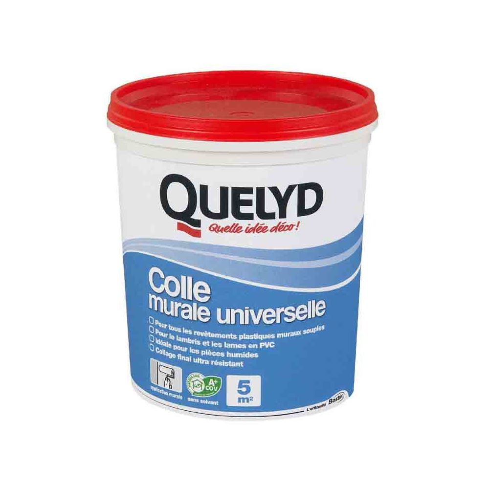Quelyd - QUELYD - Colle pour revêtement mural souple 1Kg - Mastic, silicone, joint