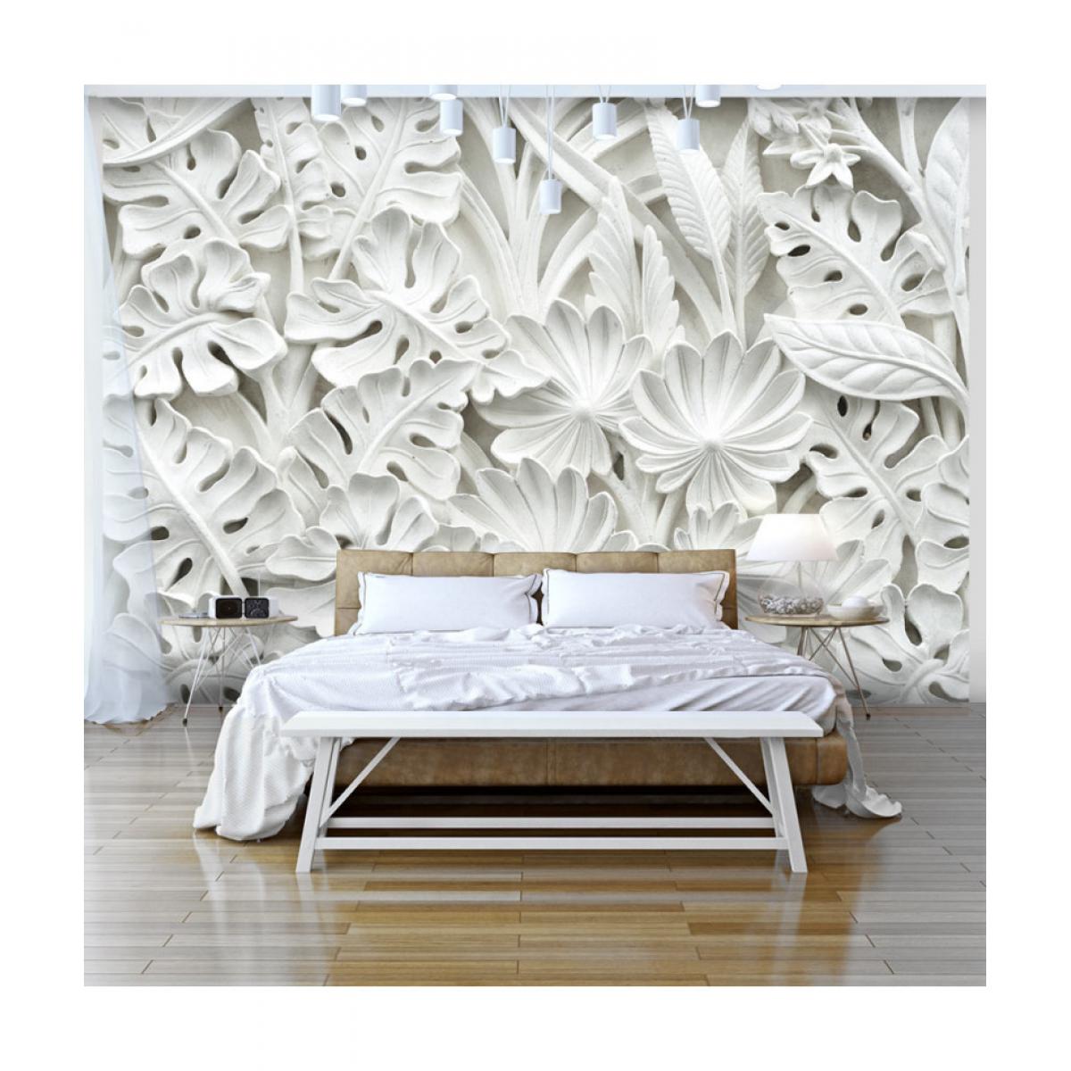 Artgeist - Papier peint - Jardin blanc d'albâtre 400x280 - Papier peint