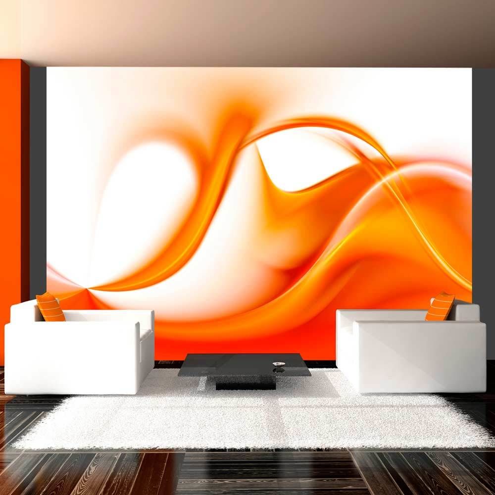 Bimago - Papier peint | Orange dream | 400x309 | Abstractions | Moderne | - Papier peint