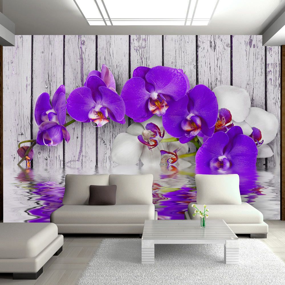 marque generique - 400x280 Papier peint Orchidées Fleurs Inedit Dormant instincts - Papier peint