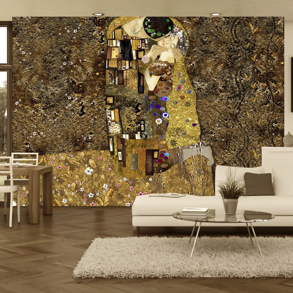 marque generique - 100x70 Papier peint Personnes Splendide Klimt inspiration - Papier peint