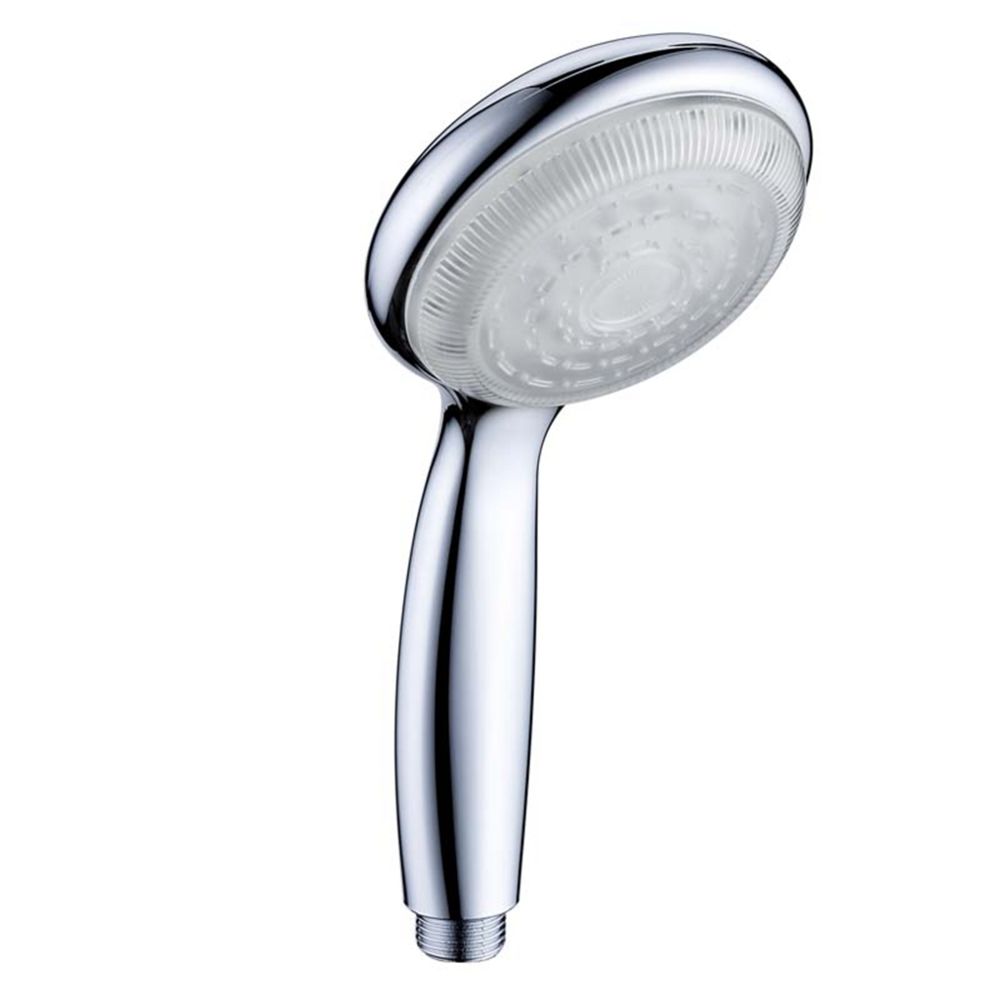 marque generique - Pomme de douche de tête de poche poche salle de bain cascade pluie pulvérisateur 7-couleur - Robinet de baignoire