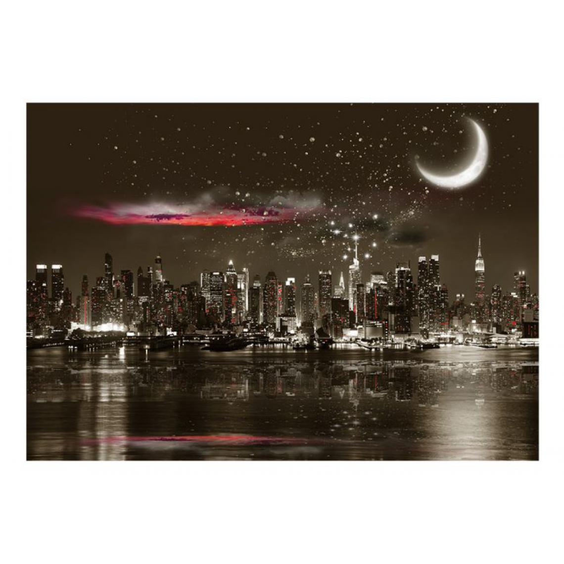 Artgeist - Papier peint - Starry Night Over NY .Taille : 100x70 - Papier peint