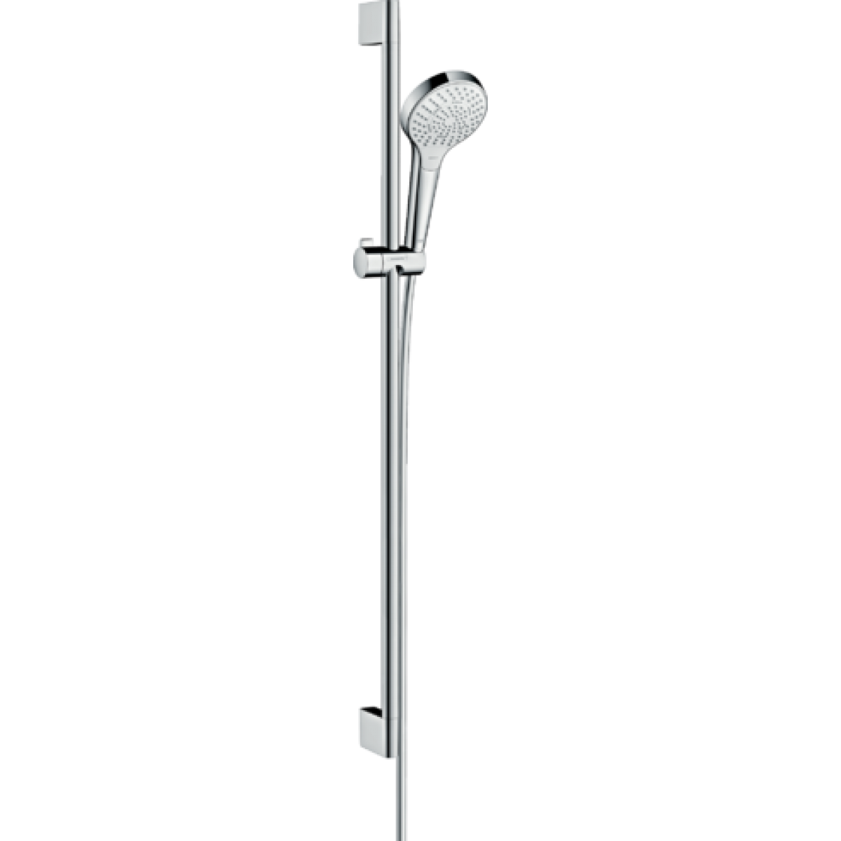Hansgrohe - Hansgrohe - Set de douche Multi Croma Select S avec barre Unica'Croma 90 cm blanc/chromé - Colonne de douche