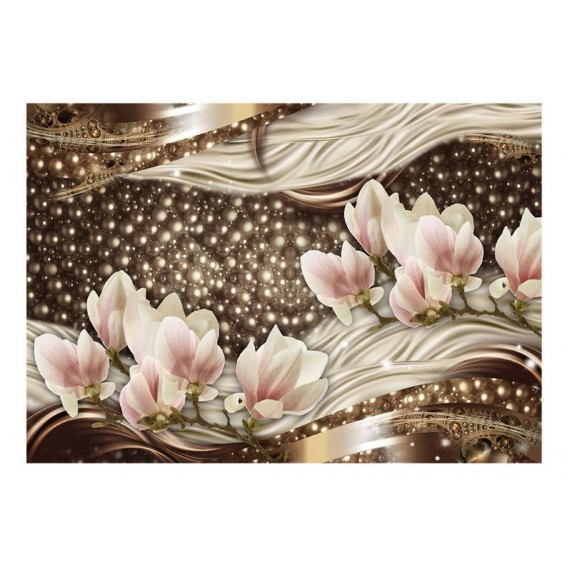 Artgeist - Papier peint - Pearls and Magnolias .Taille : 400x280 - Papier peint