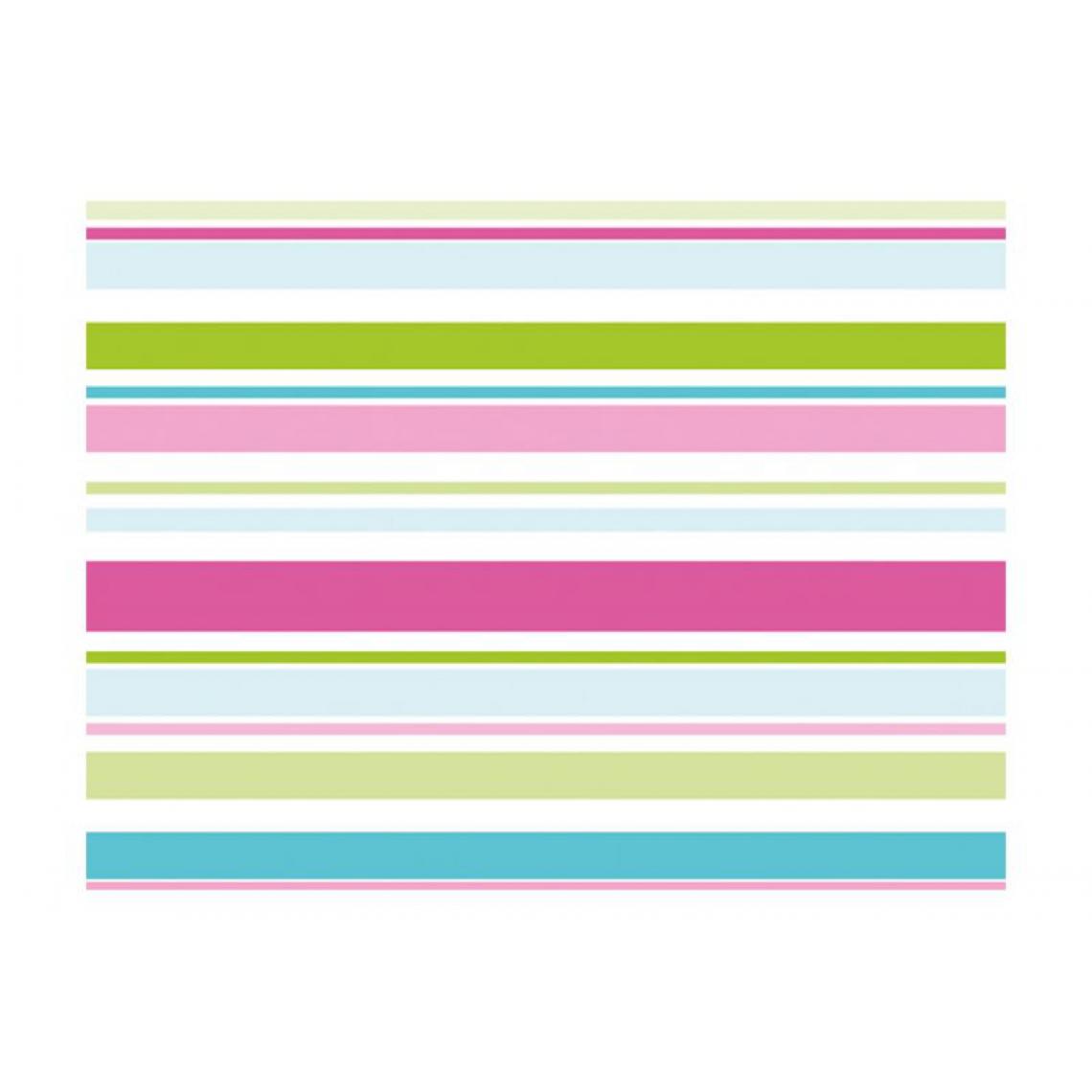 Artgeist - Papier peint - Bright stripes .Taille : 250x193 - Papier peint