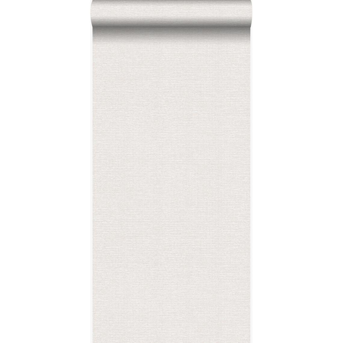 Origin - Origin papier peint lin beige clair - 347374 - 53 cm x 10,05 m - Papier peint