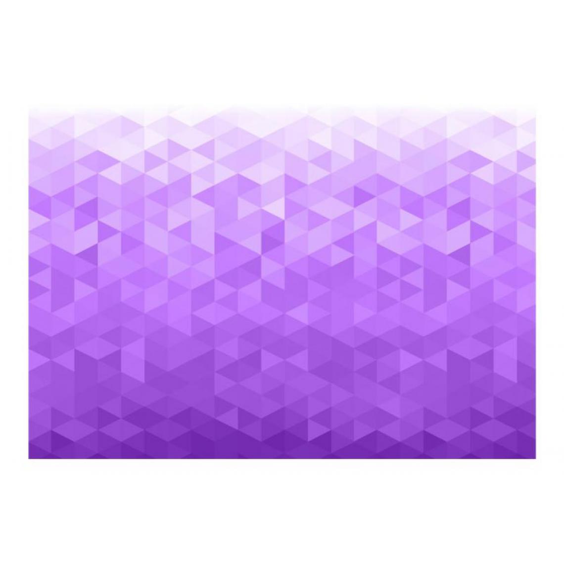 Artgeist - Papier peint - Violet pixel .Taille : 100x70 - Papier peint