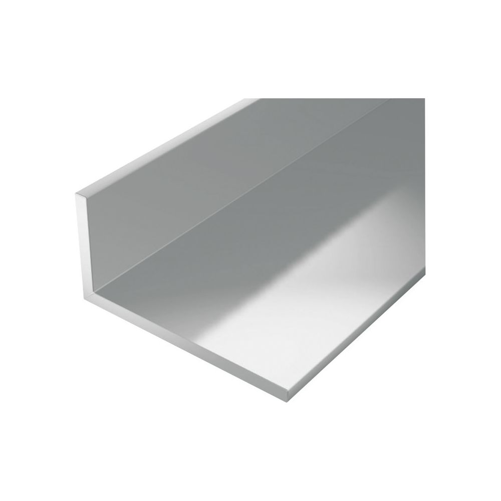 Gah Alberts - Profil d'angle en aluminium 2000/25x15mm argent - Profilé de finition pour carrelage