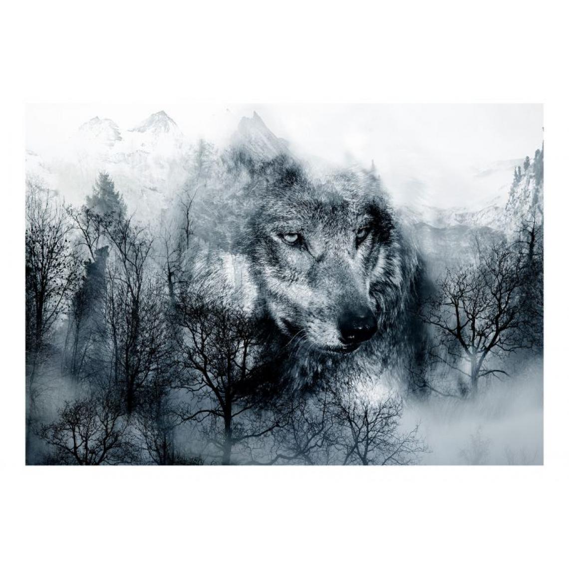 Artgeist - Papier peint - Mountain Predator (Black and White) .Taille : 400x280 - Papier peint