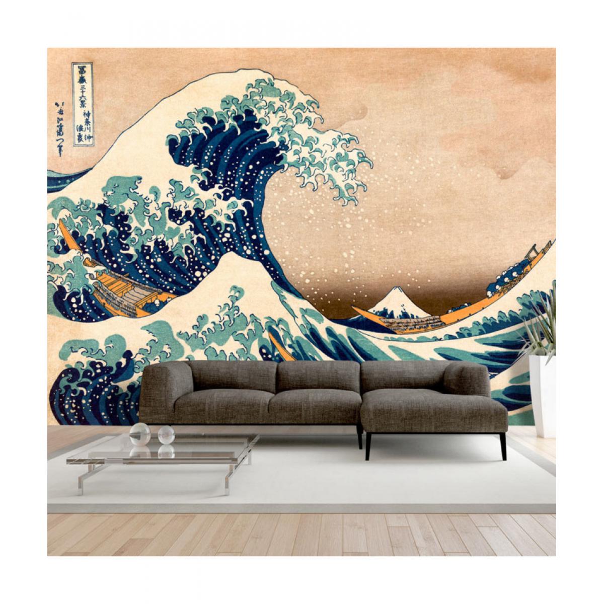 Artgeist - Papier peint - Hokusai: The Great Wave off Kanagawa (Reproduction) 400x280 - Papier peint