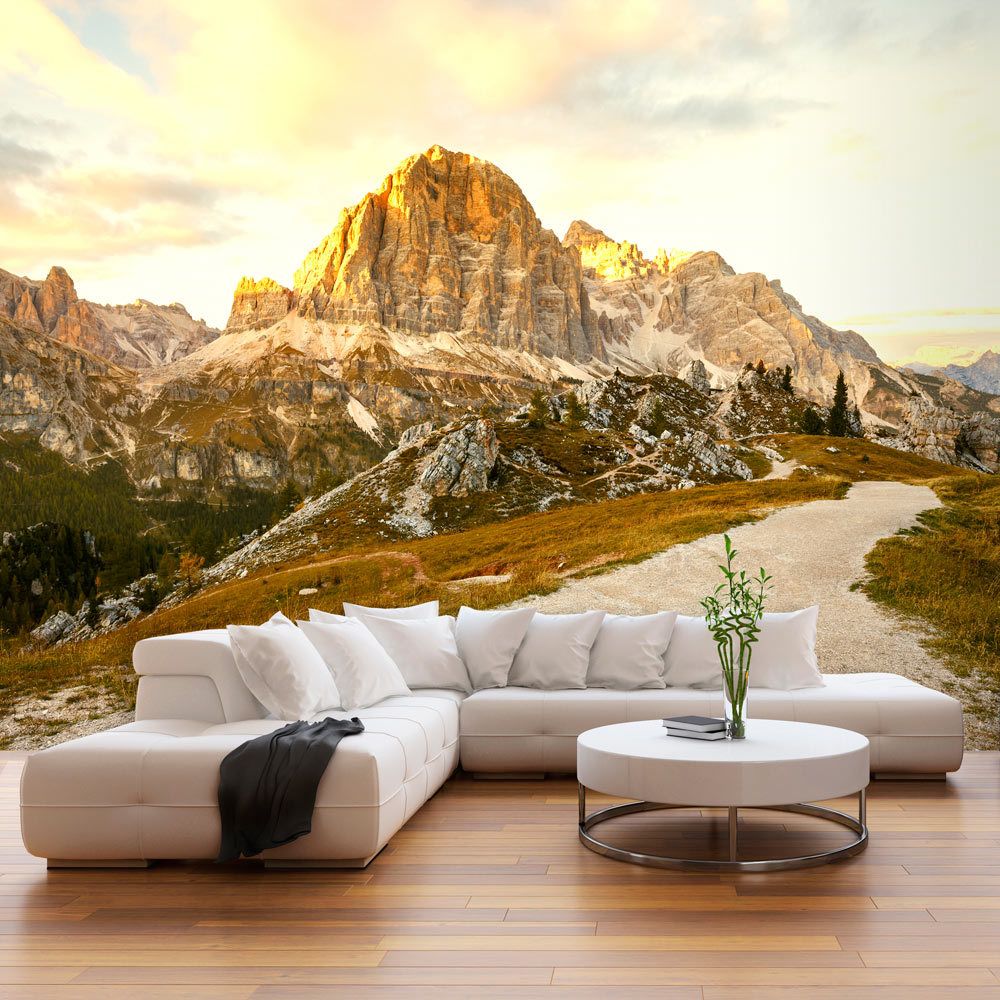 Bimago - Papier peint - Beautiful Dolomites - Décoration, image, art | Paysages | Montagnes | - Papier peint