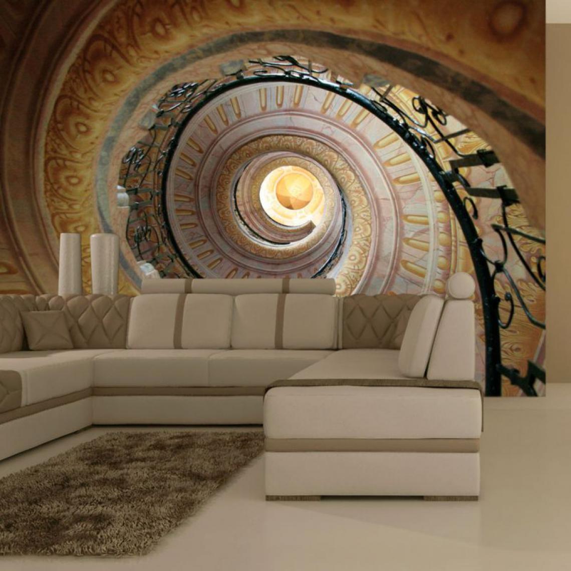 Artgeist - Papier peint - Decorative spiral stairs .Taille : 250x193 - Papier peint