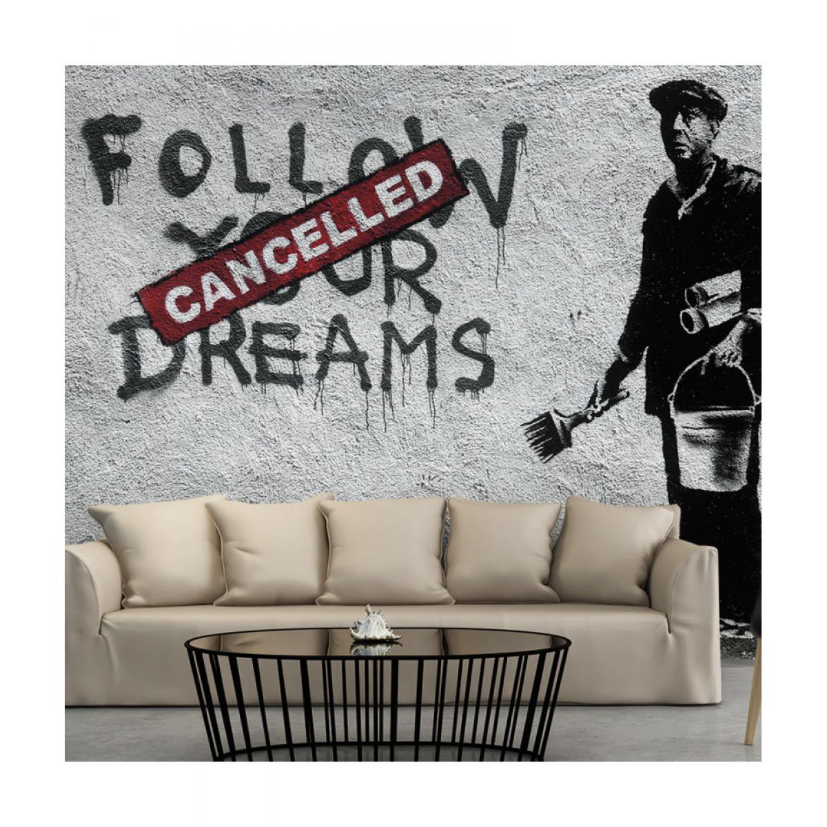 Artgeist - Papier peint - Dreams Cancelled (Banksy) 150x105 - Papier peint