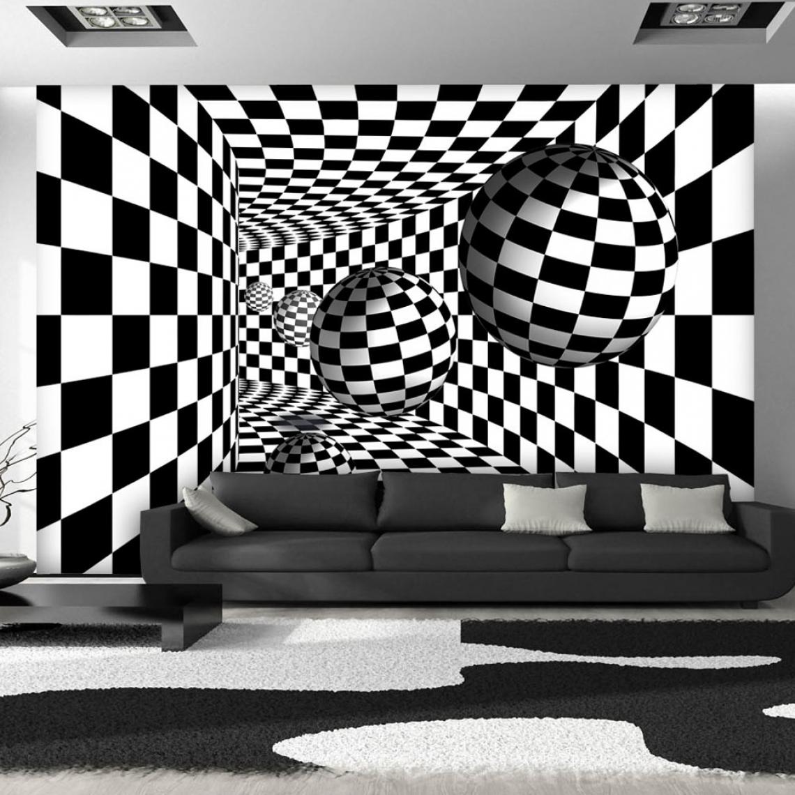 Artgeist - Papier peint - Black & White Corridor 250x175 - Papier peint